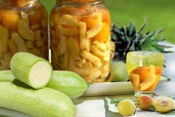Кабачки в ананасовом соке — уникальные рецепты для хозяек. рецепт ананасов из кабачков с ананасовым соком