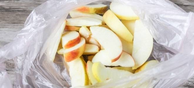 Заморозка яблок на зиму, что готовить из замороженных яблок, видео