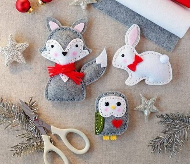 Елочные игрушки своими руками: снеговик, новогодние шары и звезды