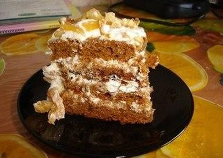 Торт трухлявый пень с вареньем: рецепты с фото