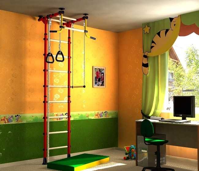 Шведская стенка для детей в квартиру: обзор популярных моделей
