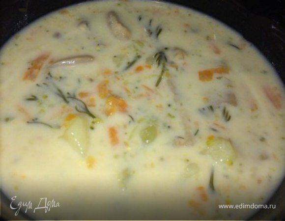 Сырный суп с грибами: 4 ароматных рецепта