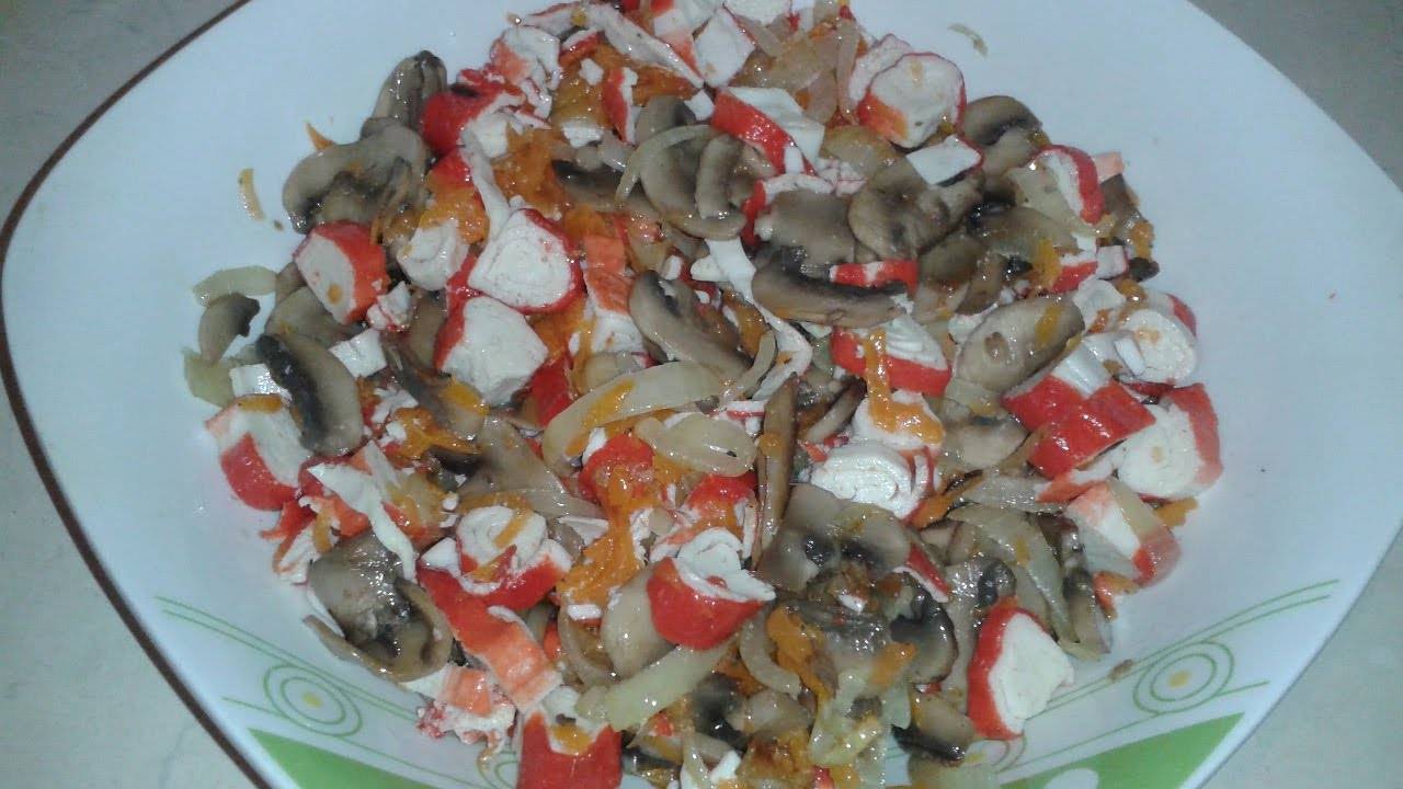 Салат с сыром и грибами - 129 домашних вкусных рецептов приготовления