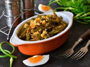Салат из чесночных стрелок – оригинальная вкусная закуска