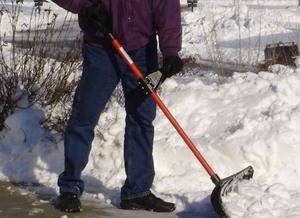 Выбираем лопату для уборки снега: материалы и характеристики