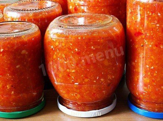 Рецепт томатного соуса с яблоками на зиму