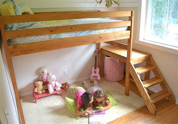 Детская кровать своими руками. как собрать кровать для детей, двухъярусная, кровать домик, чердак, трансформер