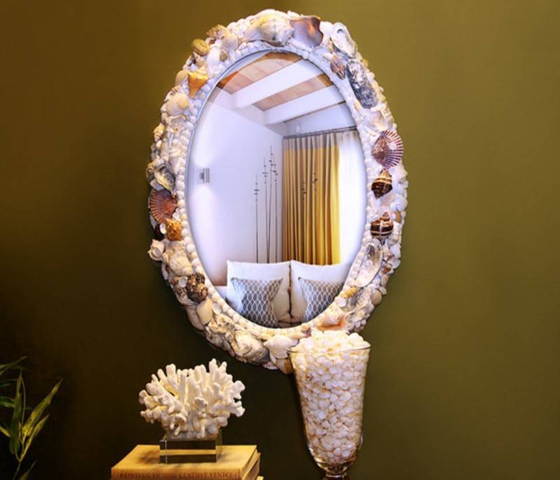 Красивый декор зеркала своими руками – 120 фото идей и мастер-класс по технике украшения и оформления зеркал
