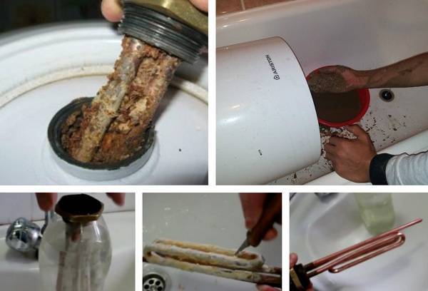 Как очистить водонагреватель от накипи своими руками?