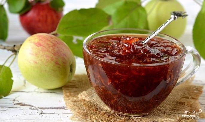 Топ 10 рецептов приготовления варенья-пятиминутки из яблок на зиму