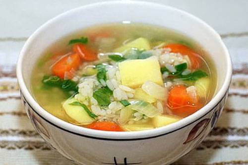 Суп с рисом картофелем и мясом - пошаговые рецепты с фото, видео
