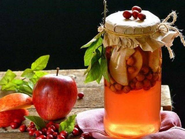 Компот из яблок на зиму – 12 рецептов на 3-литровую банку