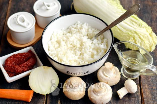 Постные голубцы с рисом и грибами, с гречкой, с овощами, рецепты, видео
